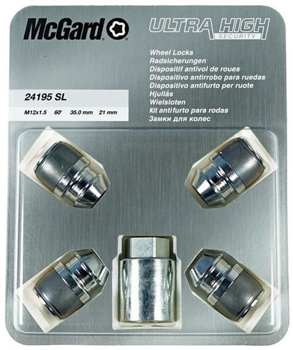 24.195 SL McGard-Radsicherungsmuttern (Vertrieb nur nach D,AUT,CH möglich)