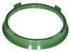 ZRP671601 Plastik-Zentrierring, Innen 60,1mm, Aussen 67,1mm, grün